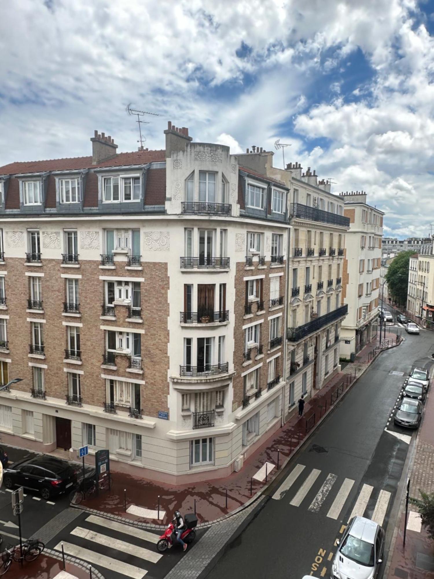 Appartement Moderne Et Lumineux à Asnières Extérieur photo
