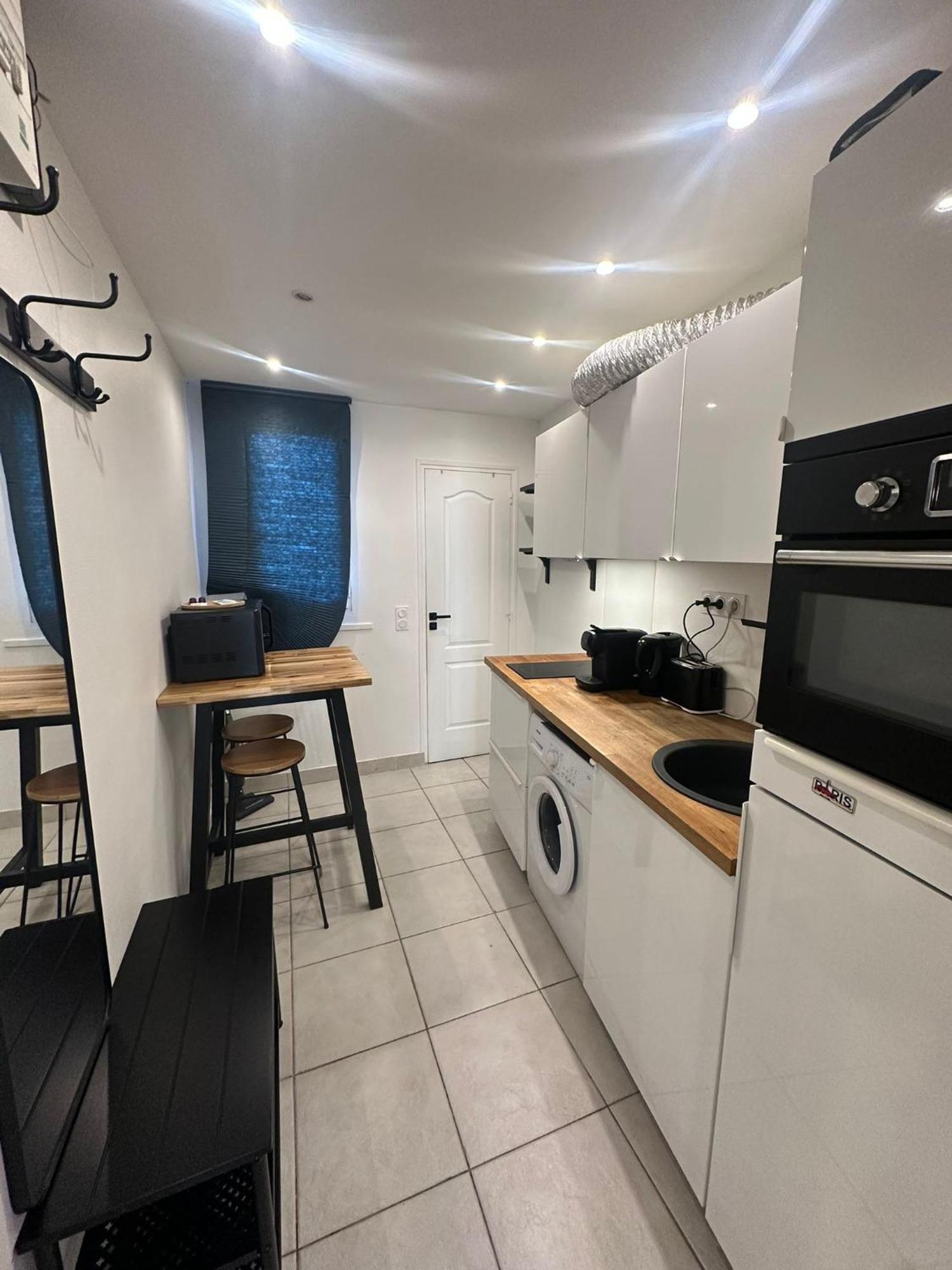 Appartement Moderne Et Lumineux à Asnières Extérieur photo