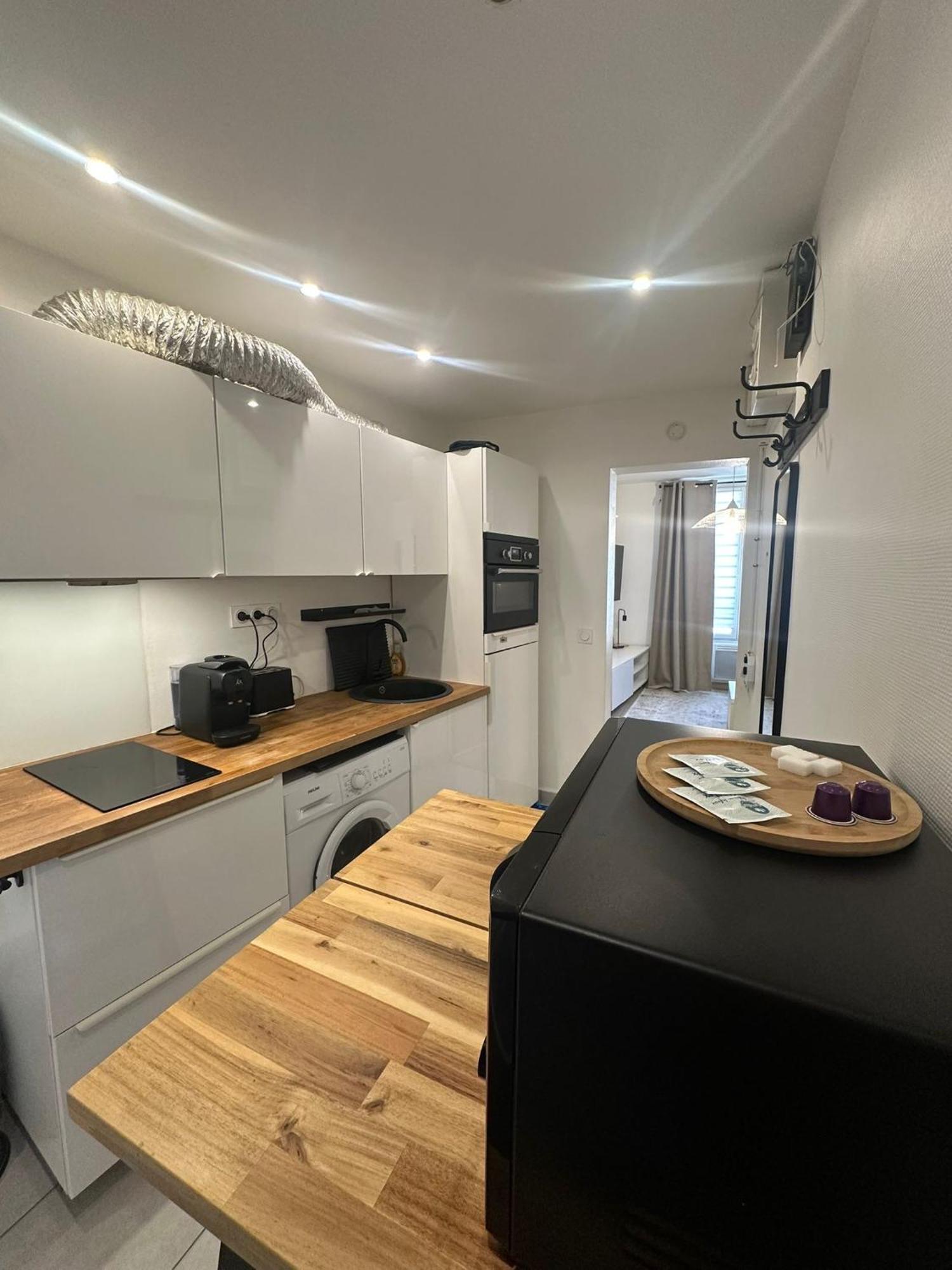 Appartement Moderne Et Lumineux à Asnières Extérieur photo